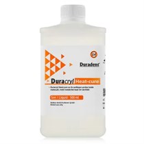 Пластмасса горячей полимеризации Duracryl Heat Cure, НАБОР (100 мл+ 75 гр), Duradent УТ-00007622