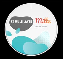 Заготовка циркониевая Millz ST ML A3,5 98/14 мм УТ-00008116