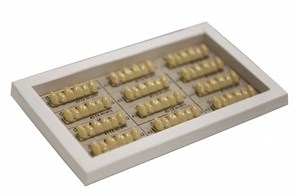 Зубы акриловые ANIS PROFI 3-х слойные №12 A2 фронтальные верхние, 6шт, АНИС УТ-00001216