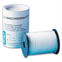 Восковая проволока бесцветная мягкая 5,0мм катушка (250г), 62950159, SCHULER DENTAL УТ-00001177