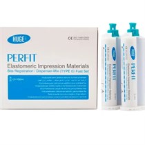 Перфит Байт Регистрейшн (PERFIT Bite Registration), слепочный материал, катр.50мл+50мл, HUGE УТ-00009595