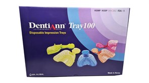 Ложки оттискные для снятия слепков Implant Tray DentiAnnTray100, набор (100шт), Seil Global 00000017292