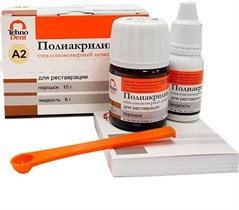 Полиакрилин цемент для реставрации А2 (10г+8г), № ТД-021-02-010.008.A2, ТЕХНОДЕНТ 00000008974