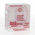 Артикуляционная бумага BK 52, 100 мкрн Progress красная, (копирка бауш), 300 листов, Bausch 00000000556 - фото 318200