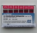 Guttapercha 02 №25 (L:28) 120 шт., VDW 0001911482 - фото 326143