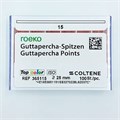 Гуттаперча 02/№15 (100 шт) ROECO Coltene 1231913928 - фото 326254