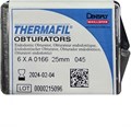 Обтураторы Thermafil №45 (25мм) 6 шт, эндодонтические гуттаперчевые, Maillefer 00000001103 - фото 326352