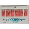Штифты гуттаперчевые конусные 06 №15 (60шт), Dispodent 0001916496 - фото 326608