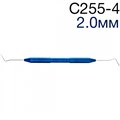 Гладилка С255-4 (шир.2,0мм) дистально-медиальная каплевидная с изгибом 60', ЭМИ 1231913361 - фото 327702