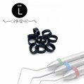 Маркировочные кольца для инструментов р-р L (d9-12мм), черные (50 шт) 1231912884 - фото 327835