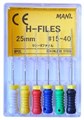 H-Files №15-40 (25 мм), 6шт MANI 00000000423 - фото 330077