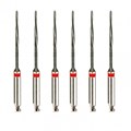Penetration drill №308 (6 шт.), 1 полоса, красный, Maillefer 00000001902 - фото 332564