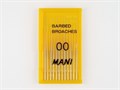 Barbed Broaches (Mani), ISO-00, 52 мм (12 шт.) - пульпоэкстракторы ручные 0001911375 - фото 332670