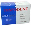 Валики ватные №2, 2000 шт. DISPODENT 00000000237 - фото 333005