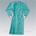 Халат НЕстерильный  (рукав на манжетах) спанбонд 25 г/м² , длина 140 см. 00000001286 - фото 333144