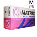 Перчатки латексные MATRIX Premium M (7|8) 100шт. 0001911825 - фото 333255