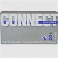 Перчатки Нитриловые CONNECT NITRILE ПУЛИН Голубые S (6/7) 200 шт (100 пар) 1231915546 - фото 333343