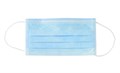 Маска одноразовая медицинская Euronda" 3-х слойная на резинке, цвет голубой (50 шт. в уп.) 217112 - фото 341620