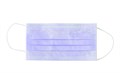 Маска одноразовая медицинская Euronda" 3-х слойная на резинке, цвет лиловый (50 шт. в уп.) 217119 - фото 343741
