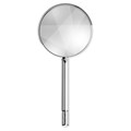 Зеркало без ручки, увеличивающие, алюминий, диаметр 18 мм ( №2 ), 12 штук MP3218PH - фото 347006