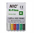 K-Files Nic Superline № 008 28 мм, 6 шт. - ручной каналорасширитель BA1010401C - фото 347081