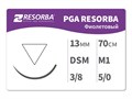 ПГА - Ресорба фиолетовый 70 смPA11511 ПГА-Ресорба фиолетовая М1 (5/0) 70см. DSM13, RESORBA (Германия) PA11511 - фото 352665