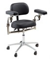 Стул микроскописта МедЭргоШтуле ЭЛИТ, цвет серый 00-00000557 - фото 358522