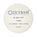 Заготовки диоксида циркония ZICERAM с оттенком А2 98,5 x18T, транслюцентные A298-5x18T - фото 363803