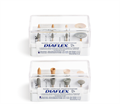 Головки эластичные Diaflex модели СК15, СК16, СК17, СК18 (8 шт.) с алмазным наполнением (Целит) 1.7.1.2 - фото 370793