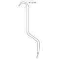 Крючок MINNESOTA, 20х22 мм. Длина 160 мм., арт: DO010R DO010R - фото 377903