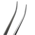 Пинцет тканевый Micro Cooley, микрохирургический, изогнутый, модифицированный, 18 cм, ручка #SinusLine TPSLCOCMN - фото 378864