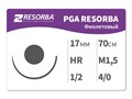 ПГА-Ресорба фиолетовый 70 смPA1025 ПГА-Ресорба фиолетовая М1.5 (4/0) 70 см HR17, RESORBA (Германия) PA1025 - фото 380337