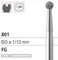 Боры стоматологические алмазные FG 801/012, синий, 6шт. ISO код 314001524012., арт: FG8200/6 FG8200/6 - фото 385936