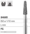 Боры стоматологические алмазные FG 846KR/018, 6 шт, ISO код 314545524018., арт: FG513/6 FG513/6 - фото 385960