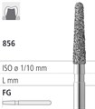 Боры стоматологические алмазные FG 856/018, красный, 6шт. ISO код 314198514018., арт: FG4235/6 FG4235/6 - фото 386005