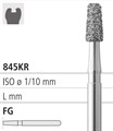 Боры стоматологические алмазные FG 845KR/023, зеленый, 6шт. ISO код 314544534023., арт: FG413R/6 C FG413R/6C - фото 386114