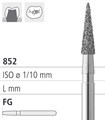 Боры стоматологические алмазные FG 852/014, 6шт. ISO код 314164524014, арт: FG117A/6 FG117A/6 - фото 386141