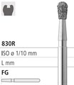 Боры стоматологические алмазные FG 830R/012, зеленый, 6шт. ISO код 314237534012, арт: FG219/6 C FG219/6C - фото 386227