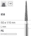 Боры стоматологические алмазные FG 858/012, 6шт. ISO код 314165524012., арт: FGD2/6 FGD2/6 - фото 386344