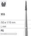 Боры стоматологические алмазные FG 955/008, красн., 6шт. ISO код 314699514008, арт: FG40D9/6 FG40D9/6 - фото 386400