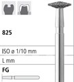 Боры стоматологические алмазные FG 825/042, 6шт. ISO код 314313524042, арт: FG102/6 FG102/6 - фото 386430