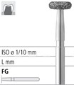 Боры стоматологические алмазные FG 909/039, зел., 6шт. ISO код 314068534039, арт: FG11A/6 C FG11A/6C - фото 386580