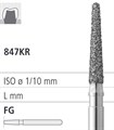 Боры стоматологические алмазные FG 847KR/016, син., 6шт. ISO код 314546524016, арт: FG8517/6 FG8517/6 - фото 386666