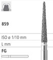 Боры стоматологические алмазные FG 859/013, белый, 6шт. ISO код 314166514013, арт: FG30D34/6 FG30D34/6 - фото 386675