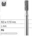 Боры стоматологические алмазные FG 835/009, черный, 6шт. ISO код 314109544009, арт: FG212/6 СB FG212/6СB - фото 387532