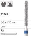 Боры стоматологические алмазные FG 837KR/010, син., 1шт. ISO код 314158524010, арт: FG8712/1 FG8712/1 - фото 387871