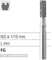 Боры стоматологические алмазные FG 835/023, черный, 6шт. ISO код 314109544023, арт: FG304/6 CB FG304/6CB - фото 388141