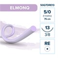 Моноквик ELMONQ — рассасывающаяся нить, 3/8, колющая игла с квадратным телом 13 мм, толщина 5/0 (1), 75 см, 12 шт 50Q7DRE13 - фото 389150
