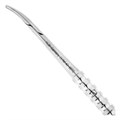 Иглодержатель микрохирургический изогнутый Micro-Nadelhalter TC, 18 см 40-96TC* - фото 393756