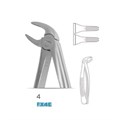 Щипцы #4 European IM, для удаления, верхние премоляры FX4E - фото 395830